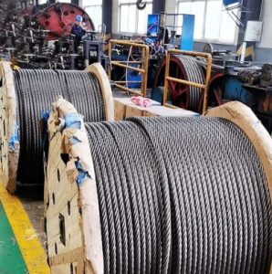 Compacted wire rope